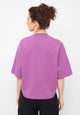 Givn Berlin T-Shirt AMALIA aus Bio-Baumwolle T-Shirt Soft Violet