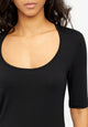 Givn Berlin T-Shirt ANN aus TENCEL™ Lyocell T-Shirt Black (Tencel)