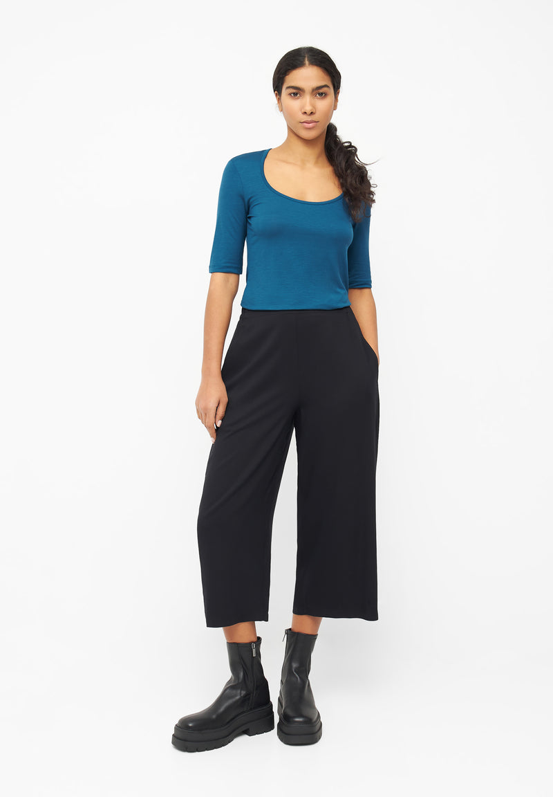 Givn Berlin T-Shirt ANN aus TENCEL™ Lyocell T-Shirt Moroccan Blue (Tencel)