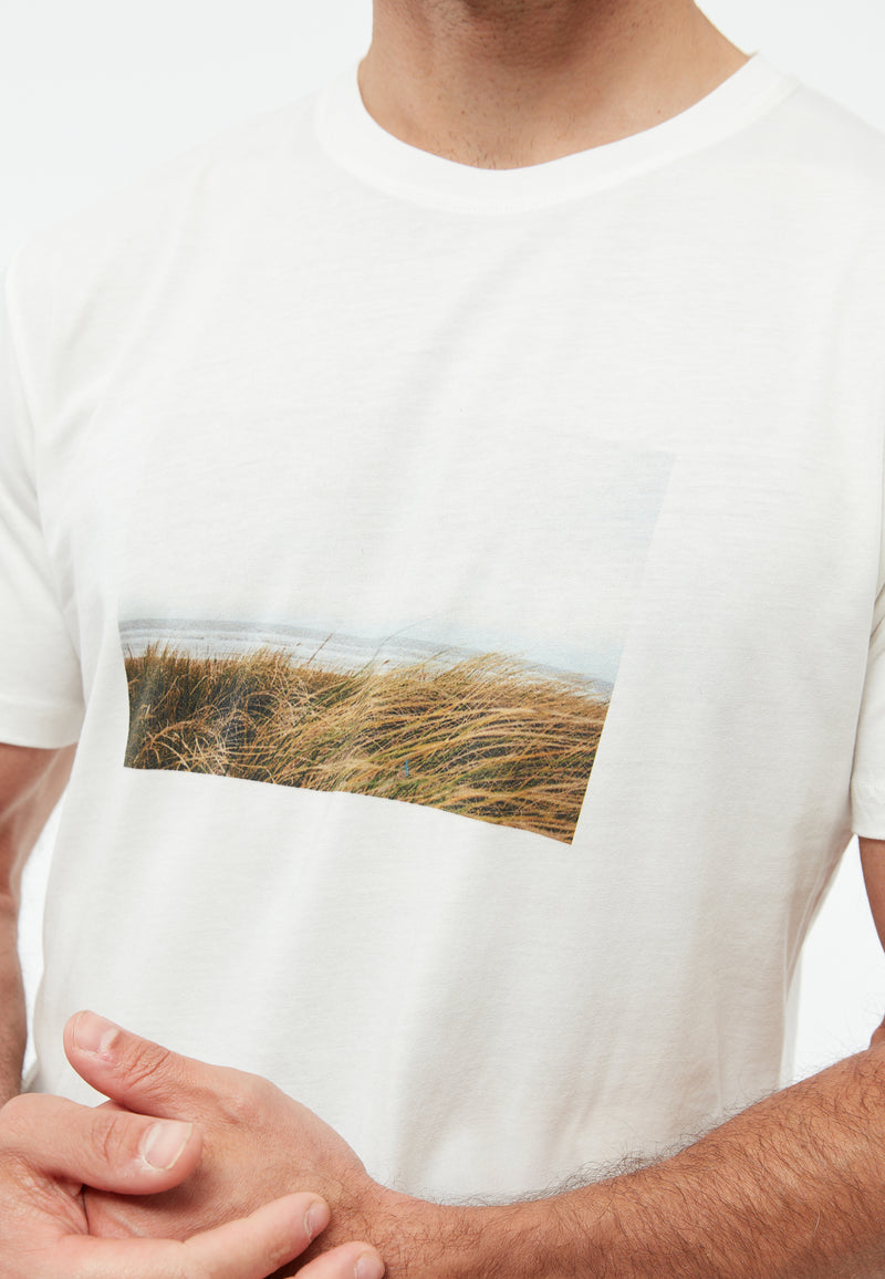 Givn Berlin T-Shirt COLBY (Dune) aus Bio-Baumwolle T-Shirt White