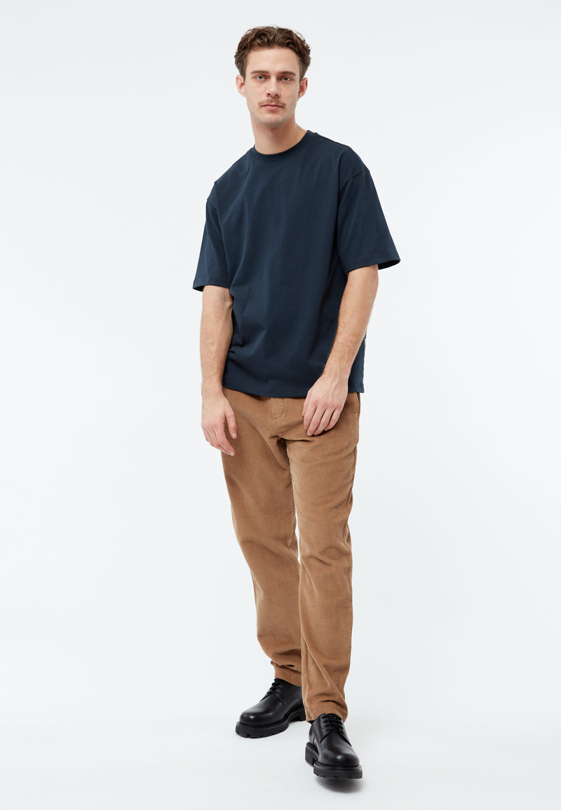 Givn Berlin T-Shirt GBCLIFF Heavyweight aus Bio-Baumwolle T-Shirt Midnight Blue