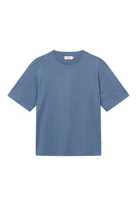 Givn Berlin T-Shirt GBCLIFF relaxed Fit aus Bio-Baumwolle T-Shirt Steel Blue