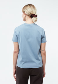 Givn Berlin T-Shirt GBFINE aus Bio-Baumwoll Jersey T-Shirt Frosty Blue
