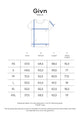 Givn Berlin T-Shirt GBJULIA aus Baumwoll-Leinen Mix T-Shirt Blazing Blue (Linen)