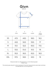 Givn Berlin T-Shirt GBJULIA aus Baumwoll-Leinen Mix T-Shirt English Violet (Linen)