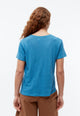 Givn Berlin T-Shirt GBJULIA aus Baumwoll-Leinen Mix T-Shirt Gentle Blue (Linen)