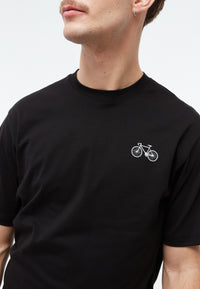 Givn Berlin T-Shirt GBLASSE (BIKE PARTS) aus Bio-Baumwoll Jersey mit Print T-Shirt Black