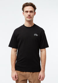 Givn Berlin T-Shirt GBLASSE (BIKE PARTS) aus Bio-Baumwoll Jersey mit Print T-Shirt Black