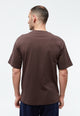 Givn Berlin T-Shirt GBLASSE aus Bio-Baumwolle T-Shirt Coffee Brown