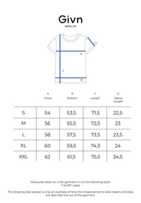 Givn Berlin T-Shirt GBLASSE aus Bio-Baumwolle T-Shirt Coffee Brown