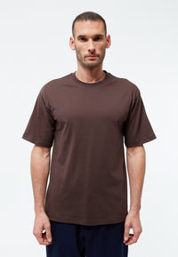 Givn Berlin T-Shirt GBLASSE aus Bio-Baumwolle T-Shirt Coffee Brown