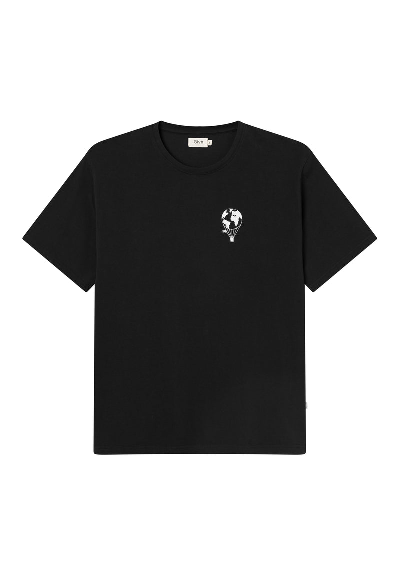 Givn Berlin T-Shirt LASSE (Balloon) aus Bio-Baumwolle T-Shirt Black