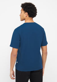 Givn Berlin T-Shirt LASSE aus Bio-Baumwolle T-Shirt Moroccan Blue