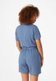 Givn Berlin Taillierter Jumpsuit GBCASSIE aus LENZING™ ECOVERO™ mit Gürtel Jumpsuit Steel Blue