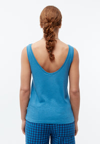 Givn Berlin Tank-Top GBMAISIE aus Baumwoll-Leinen Mix Top Gentle Blue (Linen)