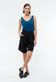Givn Berlin Top Victoria aus  TENCEL™ Lyocell Top Moroccan Blue (Tencel)