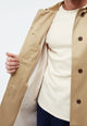 Givn Berlin Trenchcoat GBMIKA aus Bio-Baumwolle Jacket Beige