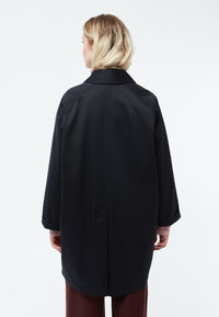Givn Berlin Trenchcoat GBMIKA aus Bio-Baumwolle Jacket Dark Blue