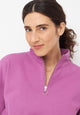 Givn Berlin Troyer-Sweater DAKOTA aus Bio-Baumwolle Sweater Soft Violet