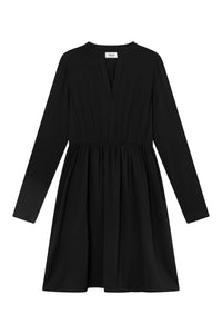 Givn Berlin Volantkleid GBMARIANNA  aus LENZING™ ECOVERO™ Dress Black