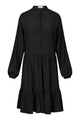 Givn Berlin Volantkleid LENDRA aus LENZING™ ECOVERO™ Dress Black