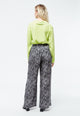 Givn Berlin Weite Hose GBMARLA aus TENCEL™ mit Peach-Effekt Trousers Black / Grey (Snake)