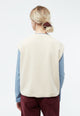 Givn Berlin Weste GBMARIS aus recyceltem Polyester Vest Off White