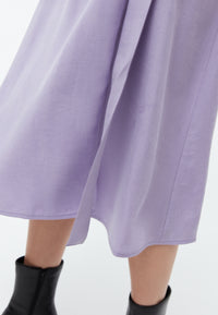 Givn Berlin Wickelkleid GBVIRGINIA aus TENCEL™ mit Peach-Effekt Dress Light Amethyst (Tencel)
