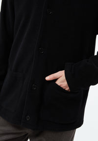 Givn Berlin Wolljacke GBVINCENT aus recyceltem Wollgemisch Jacket Black