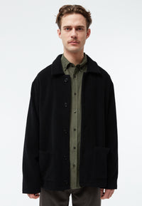Givn Berlin Wolljacke GBVINCENT aus recyceltem Wollgemisch Jacket Black