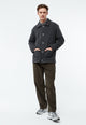 Givn Berlin Wolljacke GBVINCENT aus recyceltem Wollgemisch Jacket Mid Grey