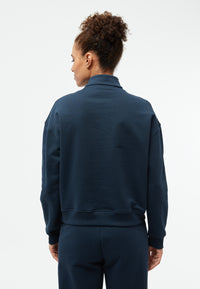 Givn Berlin Zip Sweater GBMAGDA aus Bio-Baumwolle Sweater Midnight Blue