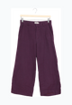 Second Hand Culotte BRINA aus Bio-Baumwolle - Dark Purple - M