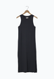 Second hand jersey dress SOFIA made from TENCEL™ Lyocell - Shadow Grey (Tencel) - N/A - S