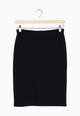 Second Hand Bleistiftrock NANE aus Bio-Baumwolle - Black (Structure) - XS