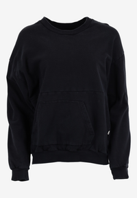 Preloved Sweatshirt KILIAN aus Bio-Baumwolle - Black - L