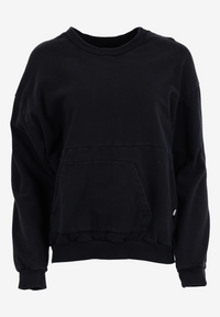 Second Hand Sweatshirt KILIAN aus Bio-Baumwolle - Black - L