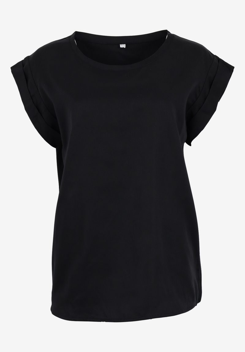 Second Hand T-Shirt CAPRI aus Bio-Baumwolle - Black - L