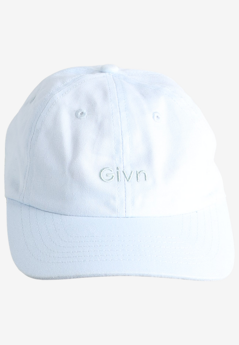 Second Hand Cap GBTIM (Logo) größenverstellbar aus Bio-Baumwolle - Ice Blue - Onesize