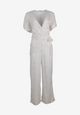 Second Hand Jumpsuit INGA aus LENZING™ ECOVERO™ - Clay / White (Flowers) - S