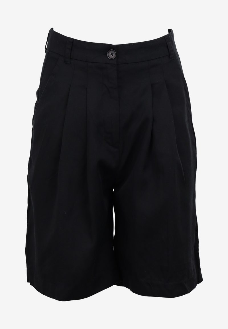 Second Hand Bermuda-Shorts PETRA aus TENCEL™ Lyocell - Midnight Blue (Tencel) - S