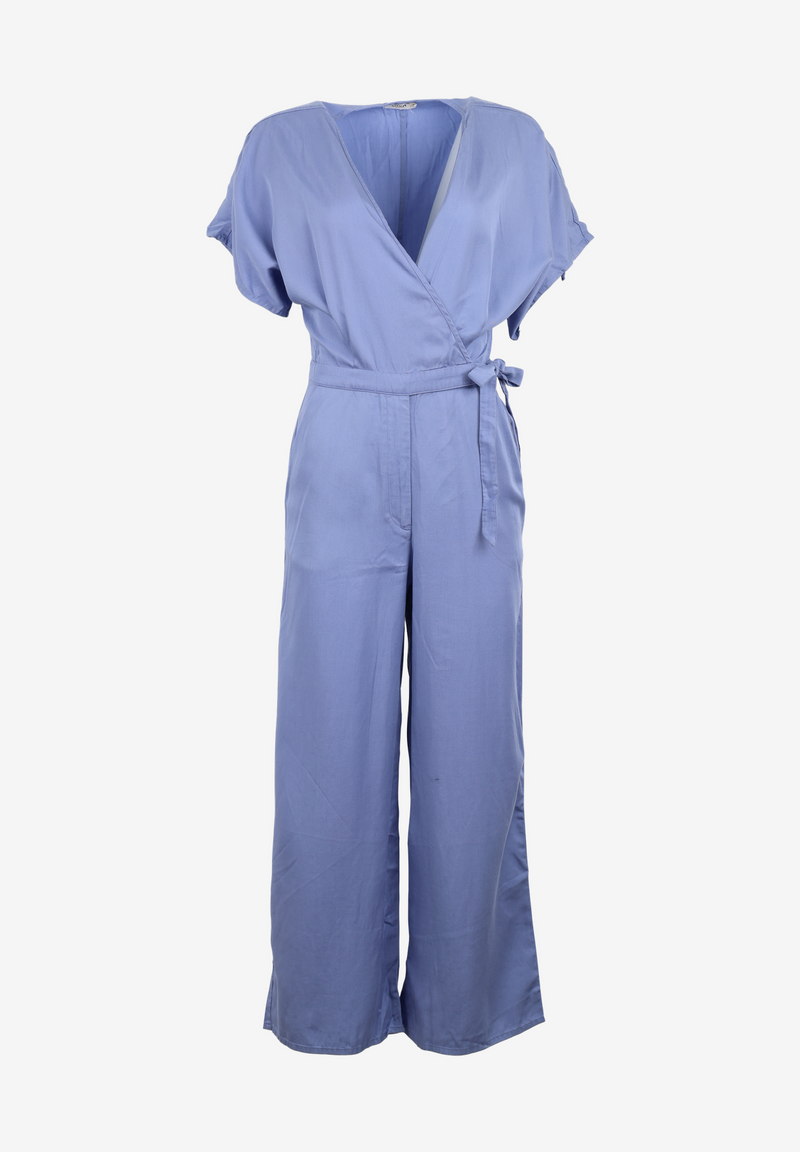 Second Hand Jumpsuit INGA aus TENCEL™ Lyocell - Iris Purple (Tencel) - S