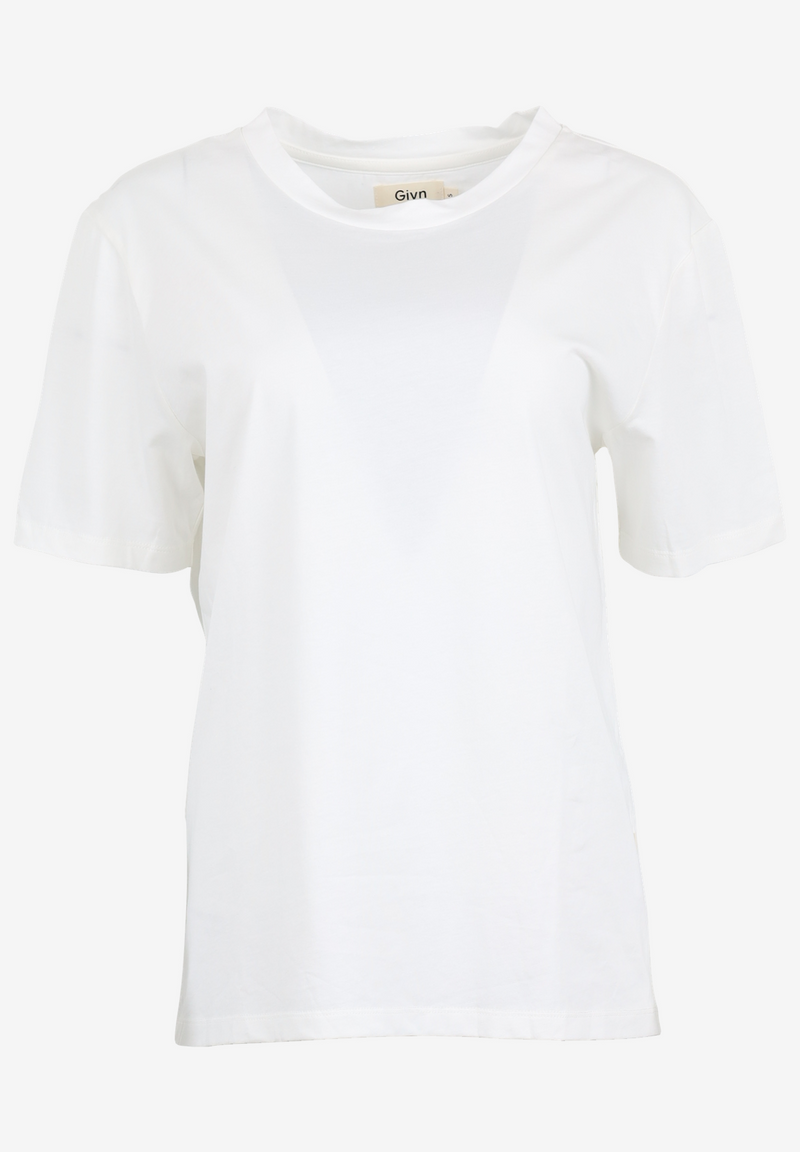 Second Hand T-Shirt LAILA aus Bio-Baumwolle - White - S