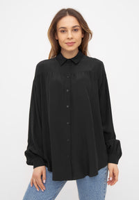 Second hand blouse CHIARA from LENZING™ ECOVERO™ - Black - S