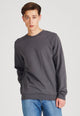 Second hand sweatshirt CANTON made from organic cotton - Shadow Grey - M