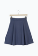 Second hand circle skirt ABBY made of lyocell - Smokey Blue (Lyocell) - XS