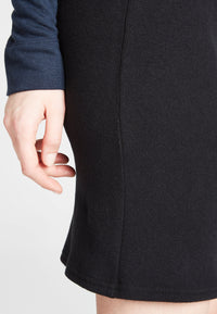 Second hand ALISON pencil skirt made from recycled cotton - Black - L