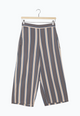 Second Hand Culotte ANNA aus LENZING™ ECOVERO™ - Off White / Grey (Stripes) - S