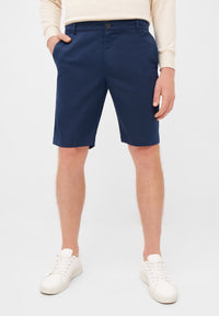 Second Hand Chino-Shorts EDGAR aus Bio-Baumwolle - Blue - M