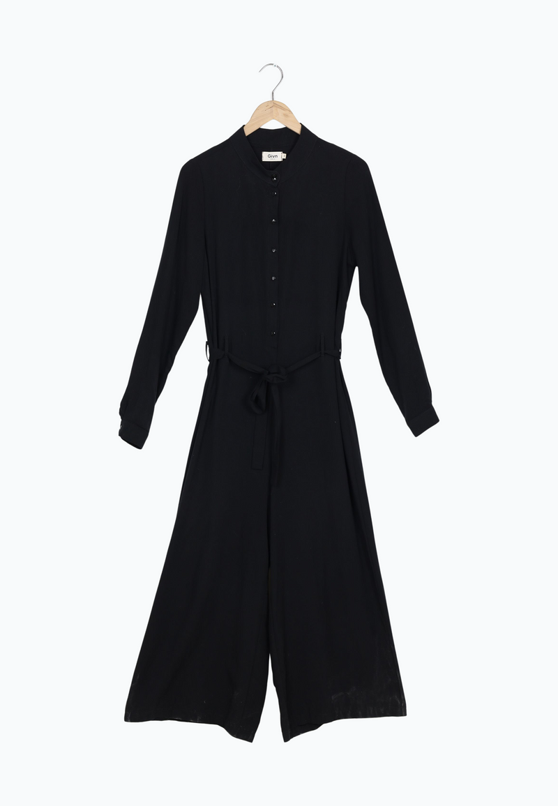 Second Hand Jumpsuit LOTTIE aus TENCEL™ Lyocell - Black (Tencel) - S ...
